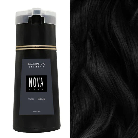 Haarfärbe | Farbpflege Shampoo | Einfache Grauabdeckung | NovaTint