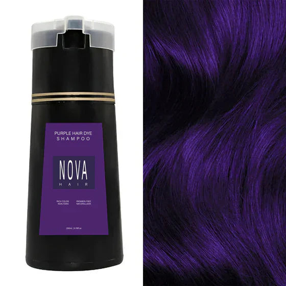 Haarfärbe | Farbpflege Shampoo | Einfache Grauabdeckung | NovaTint