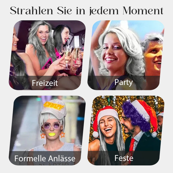 Haarfarbe | Kühler silbergrauer Farbton & Aschgrau | SilverLuxe