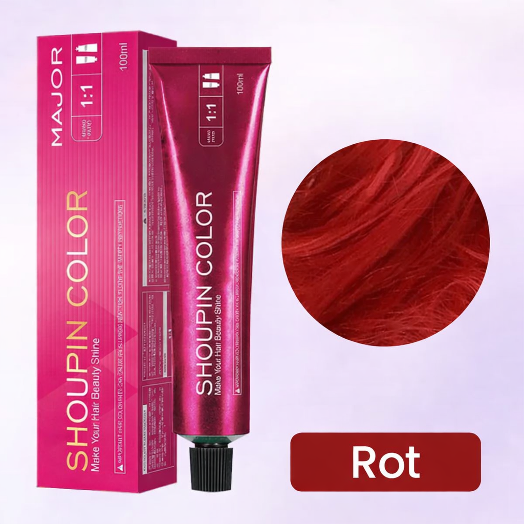 Haarfarbe | Pflegende Farbcreme ohne Bleichen | Glanz und Feuchtigkeitspflege | ShineHair