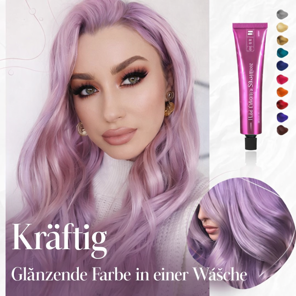 Haarfarbe | Pflegende Farbcreme ohne Bleichen | Glanz und Feuchtigkeitspflege | ShineHair