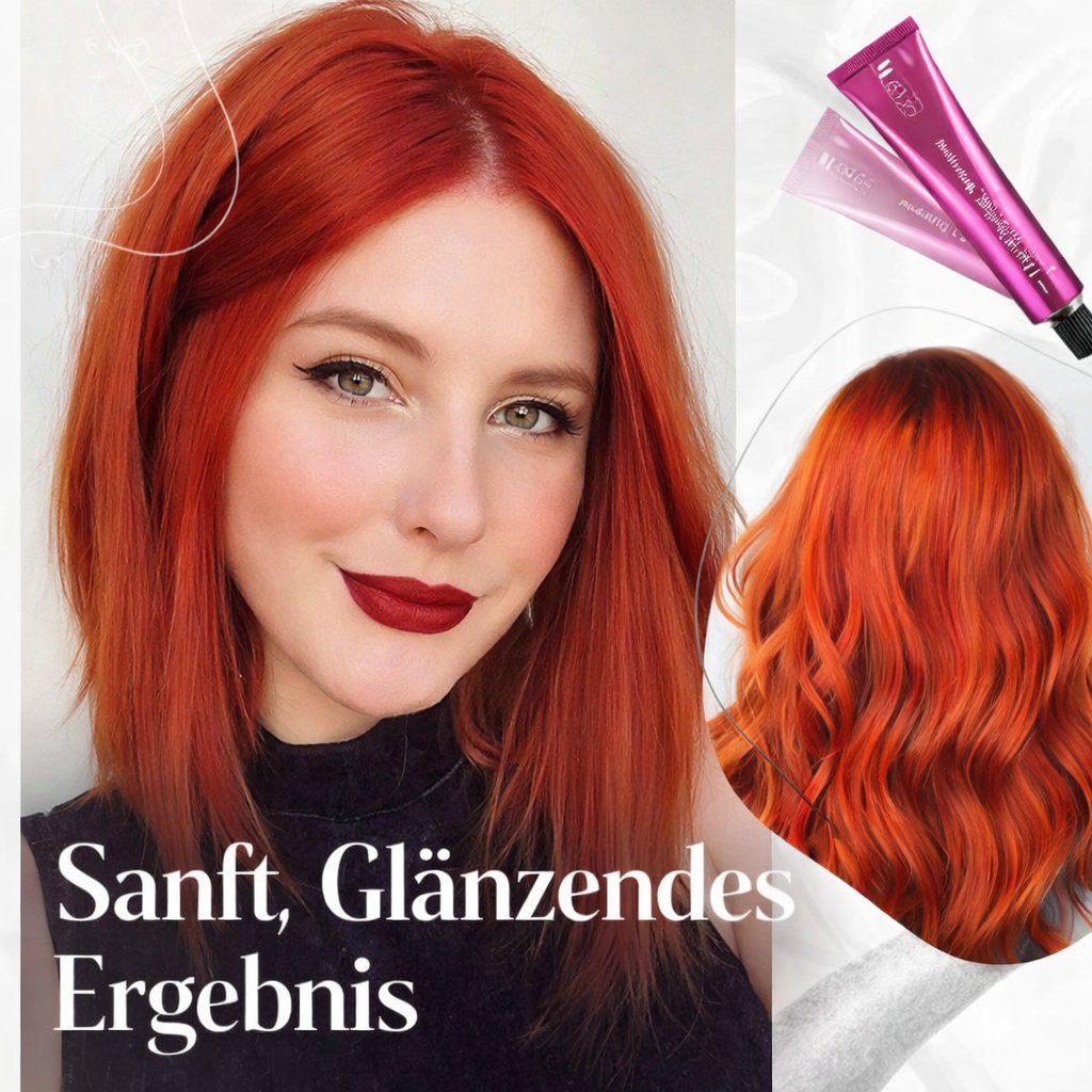 Haarfarbe | Pflegende Farbcreme ohne Bleichen | Glanz und Feuchtigkeitspflege | ShineHair