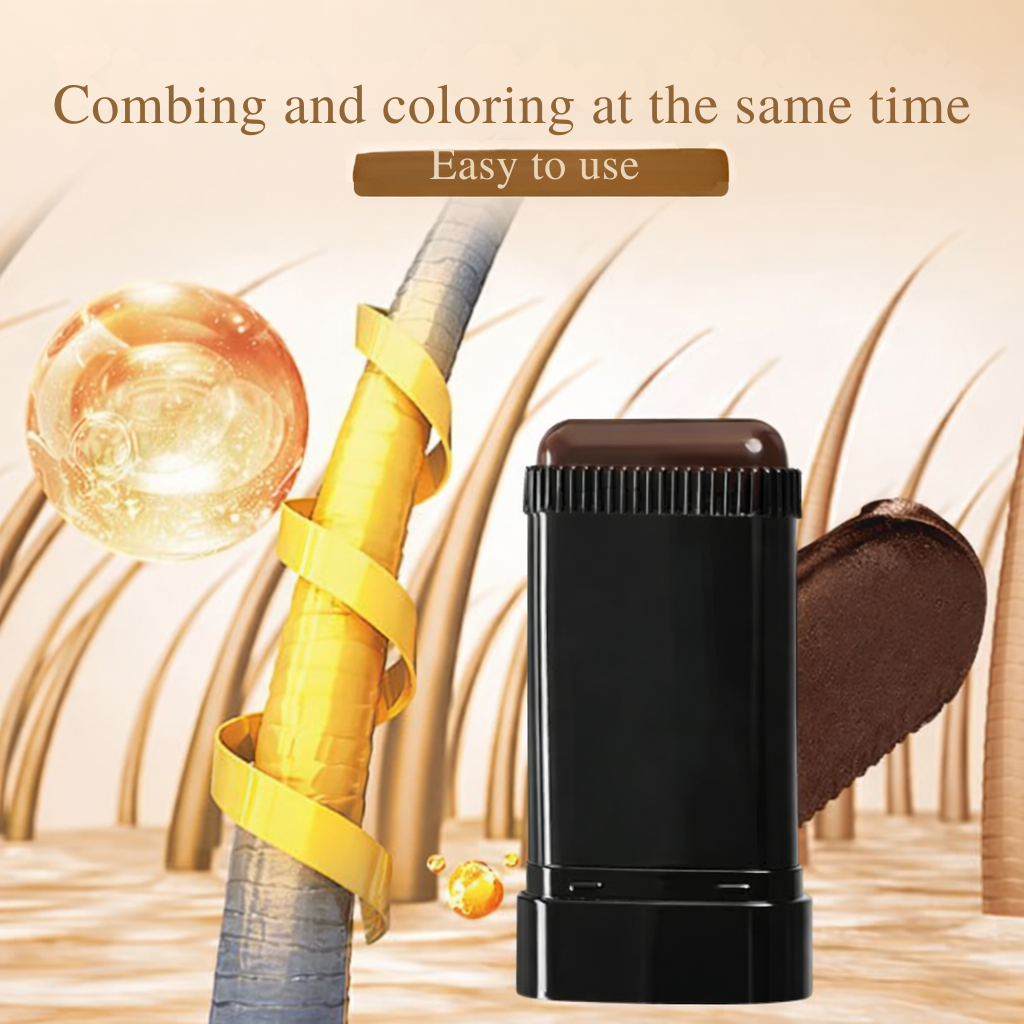 Haarfarben | Sofortige Grauhaar Abdeckung | Präziser Haaransatz Touch-Up Stick | AnsatzFix