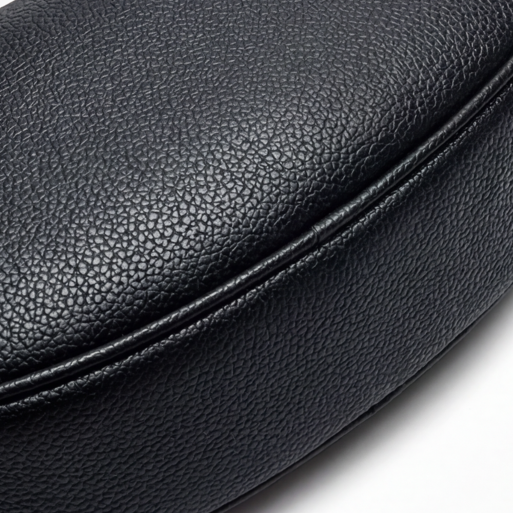 Halbmond-Schultertasche | Drei Tragearten | Weiches Kunstleder | LunaStride