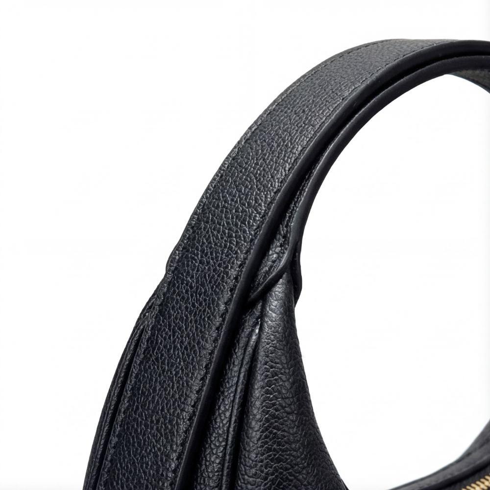 Halbmond-Schultertasche | Drei Tragearten | Weiches Kunstleder | LunaStride