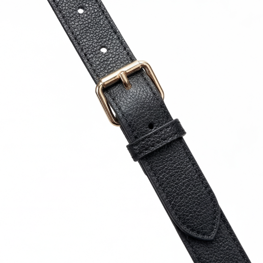 Halbmond-Schultertasche | Drei Tragearten | Weiches Kunstleder | LunaStride