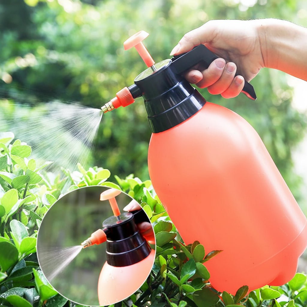 Handpumpen-Spritzanlage für den Garten | Verstellbare Düse | Drucksprüher | Spraycore