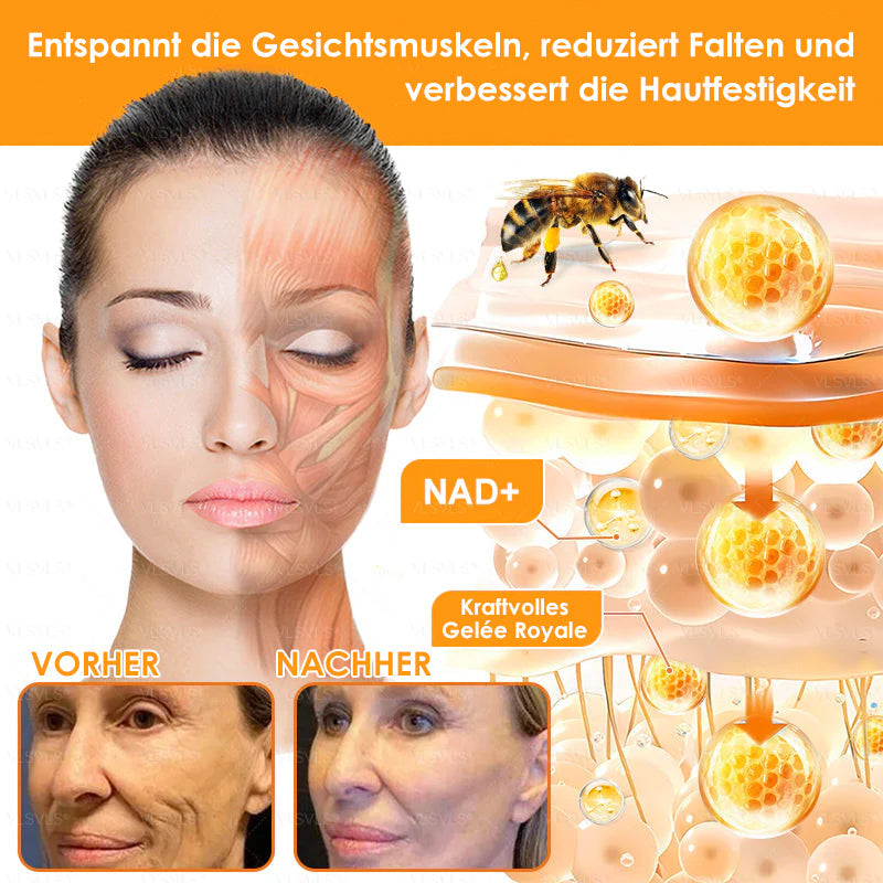 Haut Heilen Anti-Aging-Creme | Hautstraffung und -erneuerung | Bienenpeptid-Formel | HealSkin