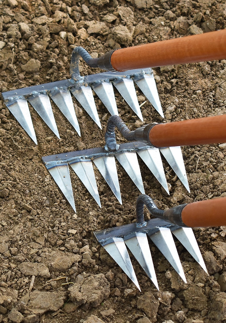 Tagliaerba in ferro | Rastrello in acciaio | Ammorbidimento del terreno e diserbo | IronTine