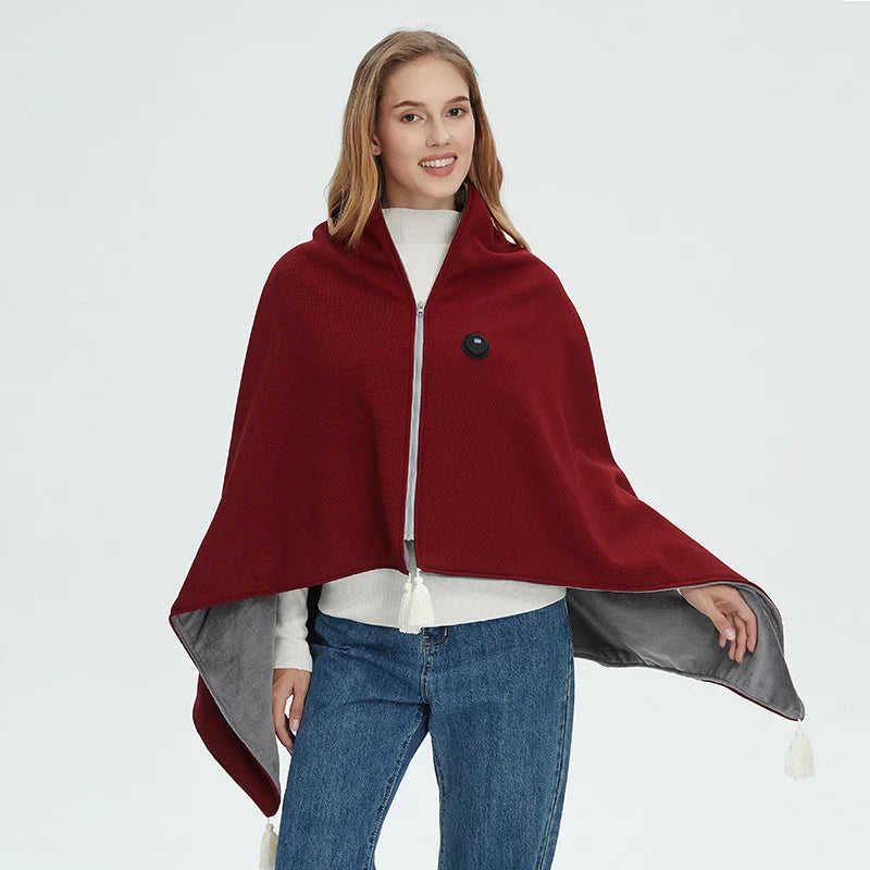 Heizdecke | tragbare Wärmedecke | USB Wärme zum Umhängen | HeatDecke