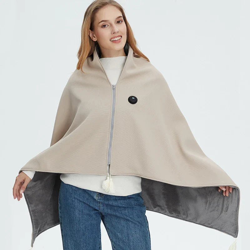 Heizdecke | tragbare Wärmedecke | USB Wärme zum Umhängen | HeatDecke