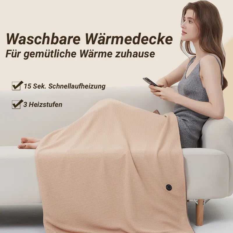 Heizdecke | tragbare Wärmedecke | USB Wärme zum Umhängen | HeatDecke