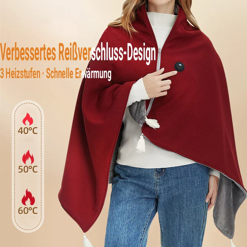 Heizdecke | tragbare Wärmedecke | USB Wärme zum Umhängen | HeatDecke