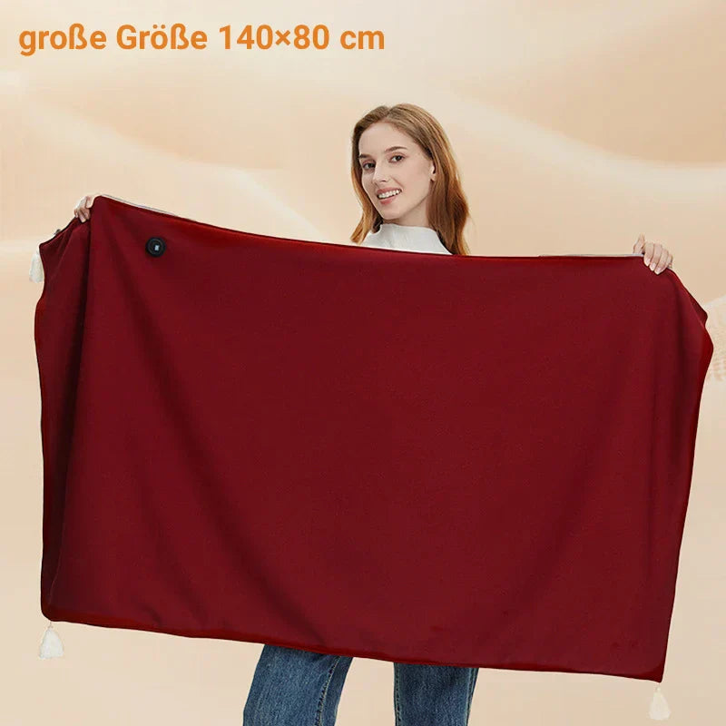 Heizdecke | tragbare Wärmedecke | USB Wärme zum Umhängen | HeatDecke