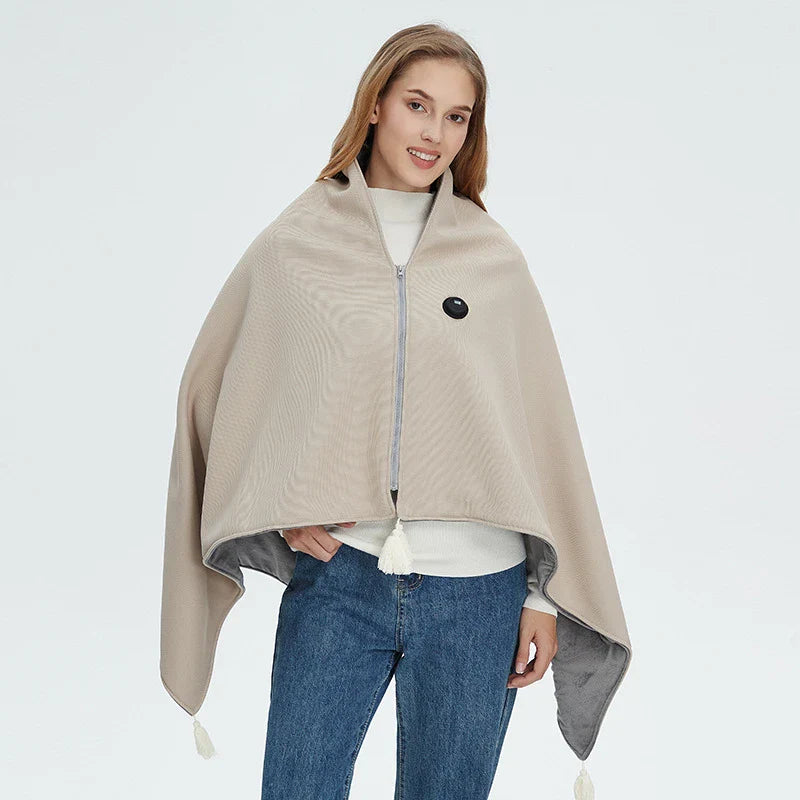 Heizdecke | tragbare Wärmedecke | USB Wärme zum Umhängen | HeatDecke