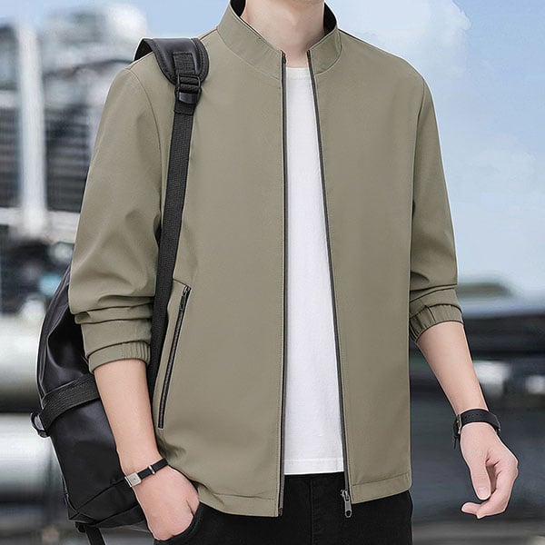 Herren Stehkragenjacke™ – Müheloser Stil und sicherer Komfort für Ihr aktives Leben