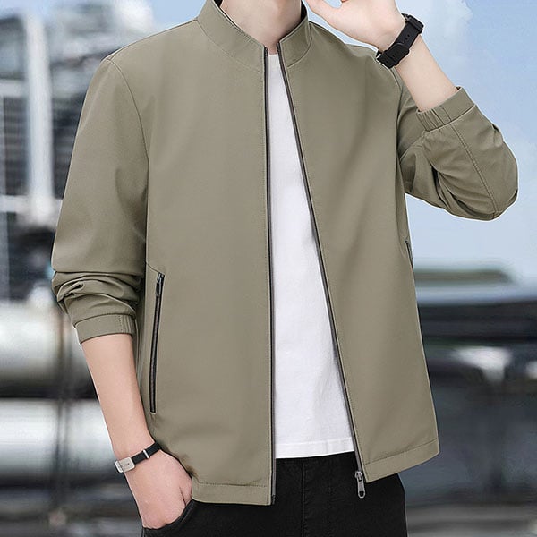 Herren Stehkragenjacke™ – Müheloser Stil und sicherer Komfort für Ihr aktives Leben