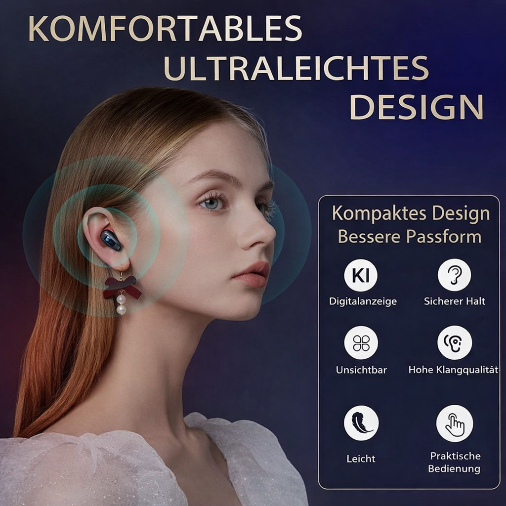 Hörgerät | In-Ear Hörgerät | Klare Sprachverstärkung | HearPro