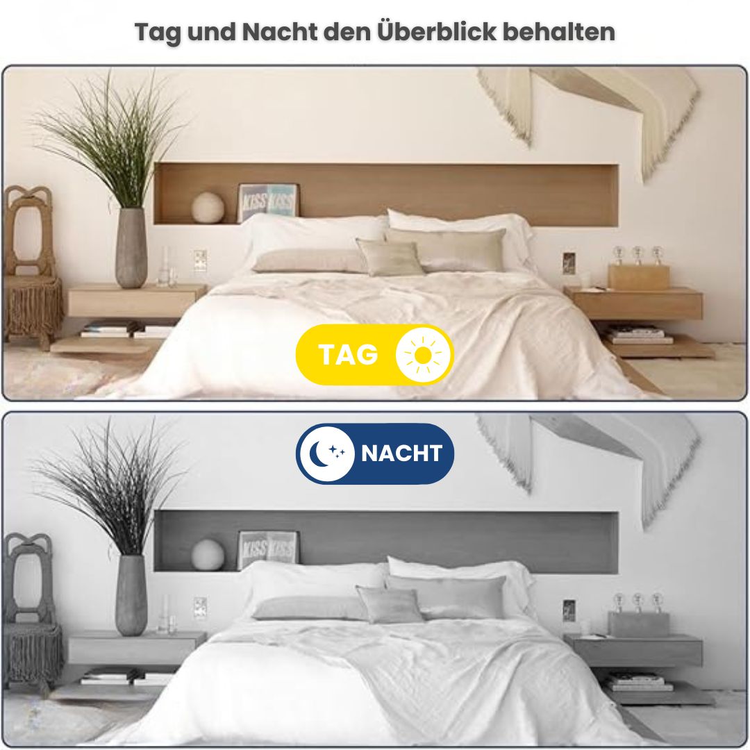 Innenkamera | Nachtsicht & Bewegungserkennung | HomeEye