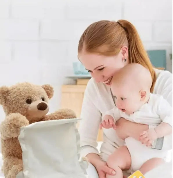 Interaktiver Kuschelfreund | Spricht und bewegt sich | Weicher Plüschkomfort | HugMotion