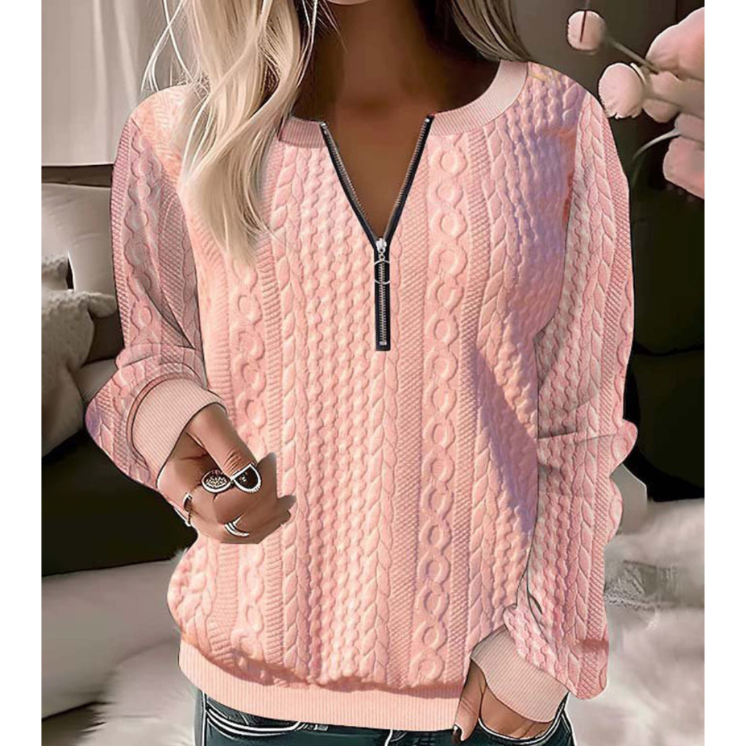 Ivy™ - Eleganter Damen-Pullover mit V-Ausschnitt