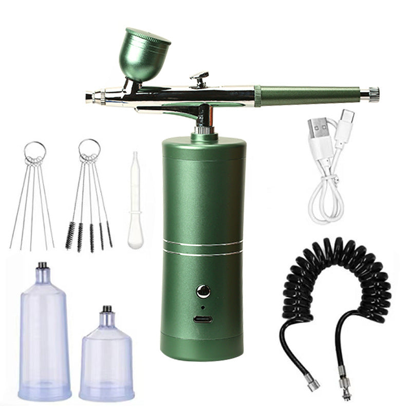 Kabellose Airbrush-Pistole | Präziser Farbauftrag | Einstellbarer Sprühdruck | SprayCraft