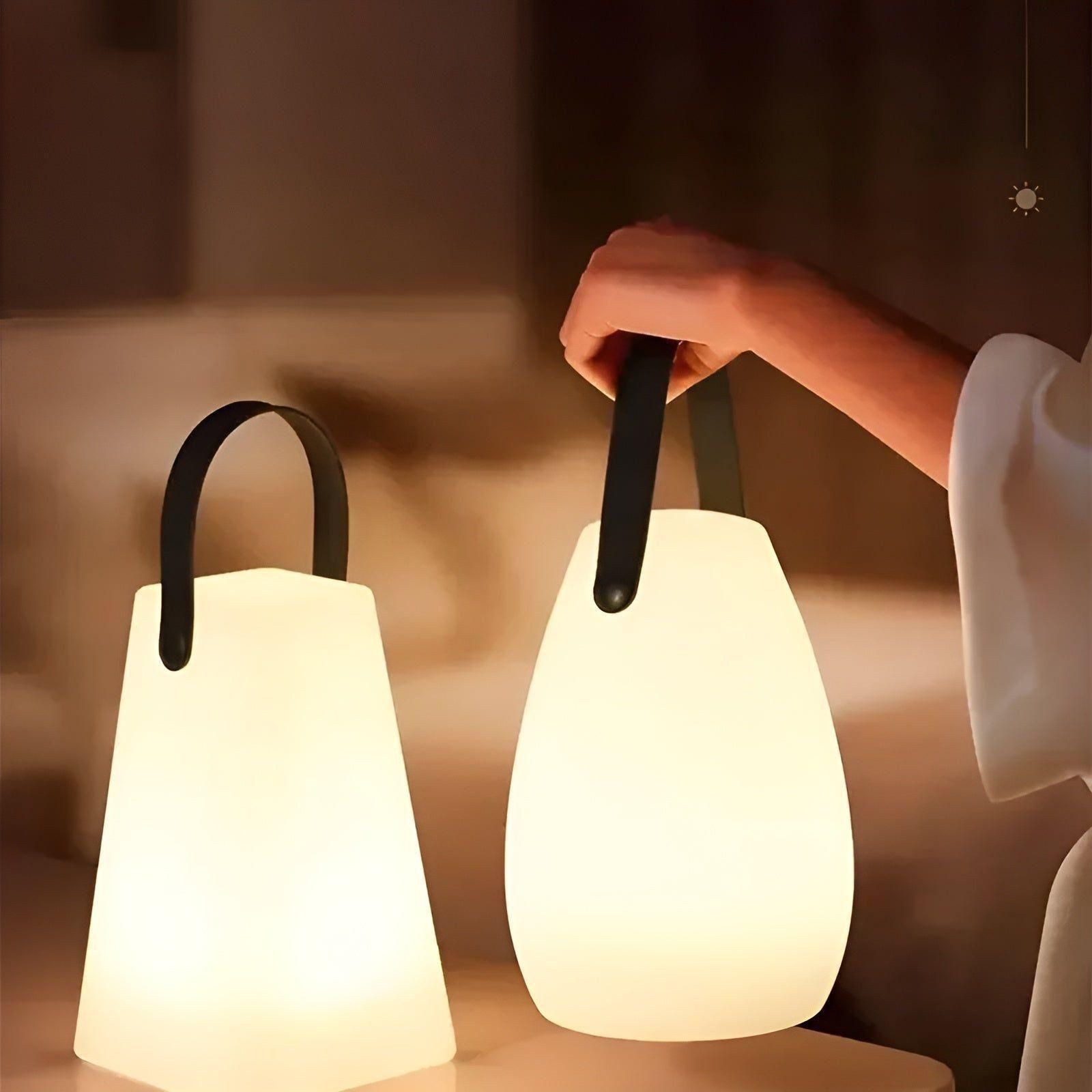 Kabellose LED Tischlampe | Flexibles Licht überall | GlowHarbor