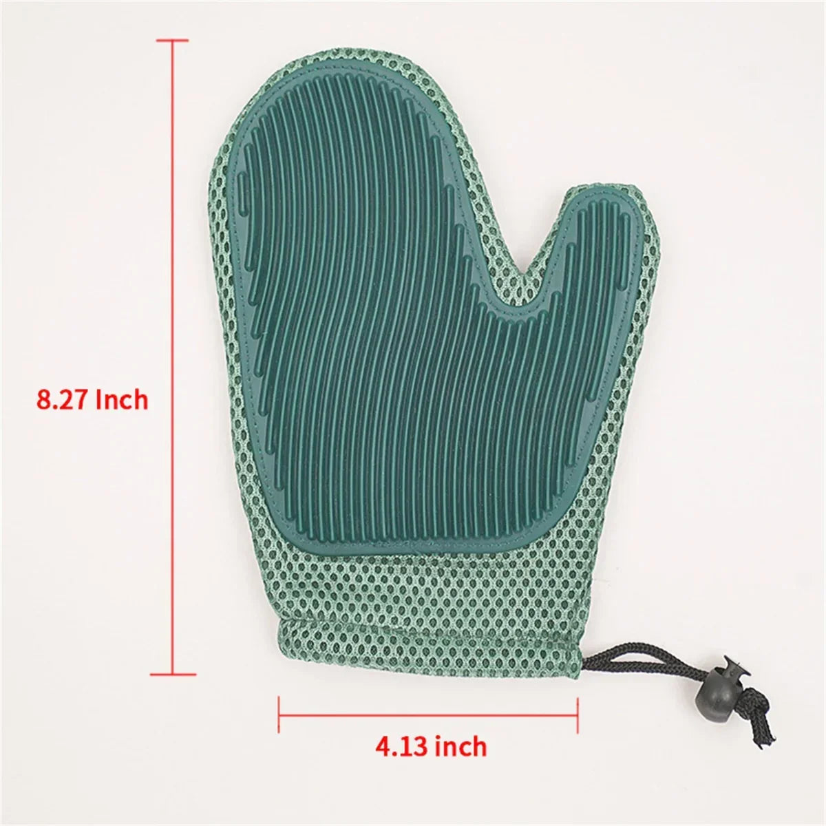 Katzenpflegehandschuh Silikon | 2-in-1 Fellpflege & Massage | Atmungsaktiv, verstellbar, für alle Felltypen & Rassen