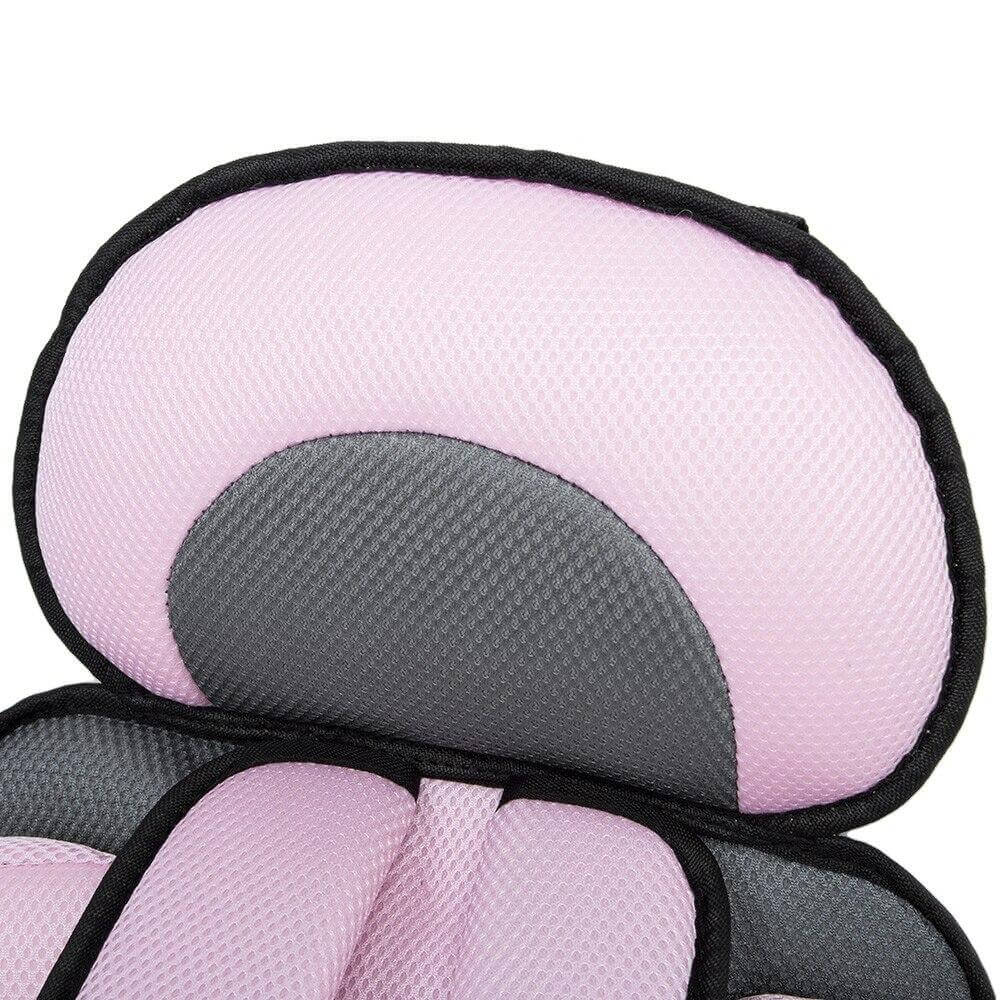 Kindersitz Reisekissen Sitzerhöhung | 5-Punkt-Gurt Atmungsaktiv Mesh | Verstellbar | Ridelet