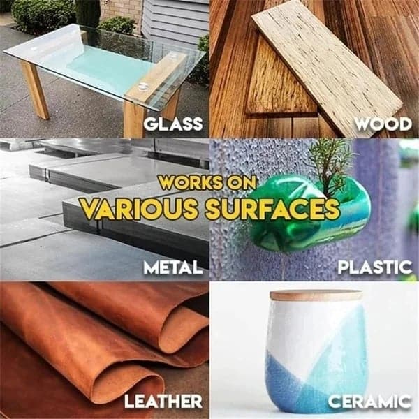 Kleber Sekundenkleber | Hochfest Transparent | Kunststoff Holz Keramik Metall Universal | Fixura