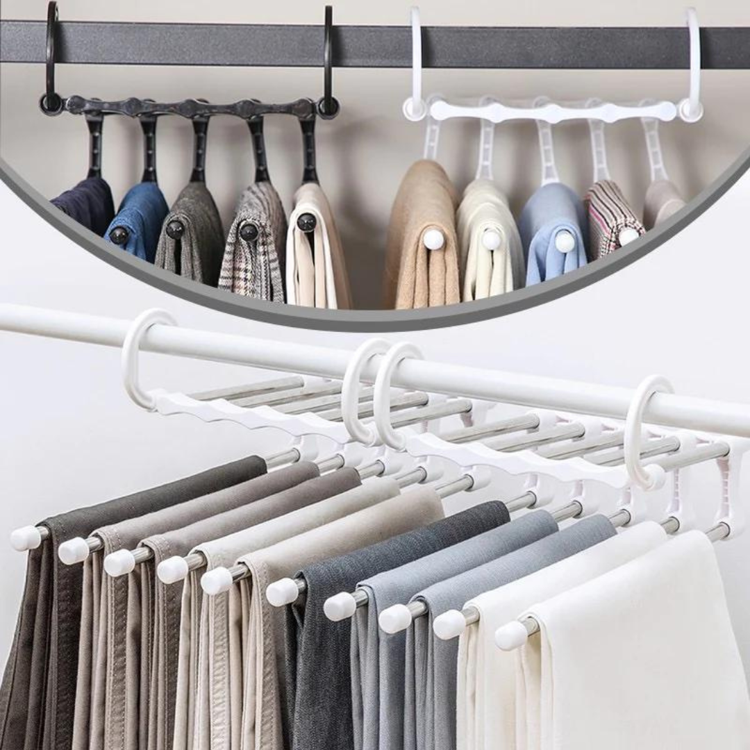 Kleiderbügel Organizer | Maximale Platzersparnis | Faltbarer Mehrfachbügel | FoldPro