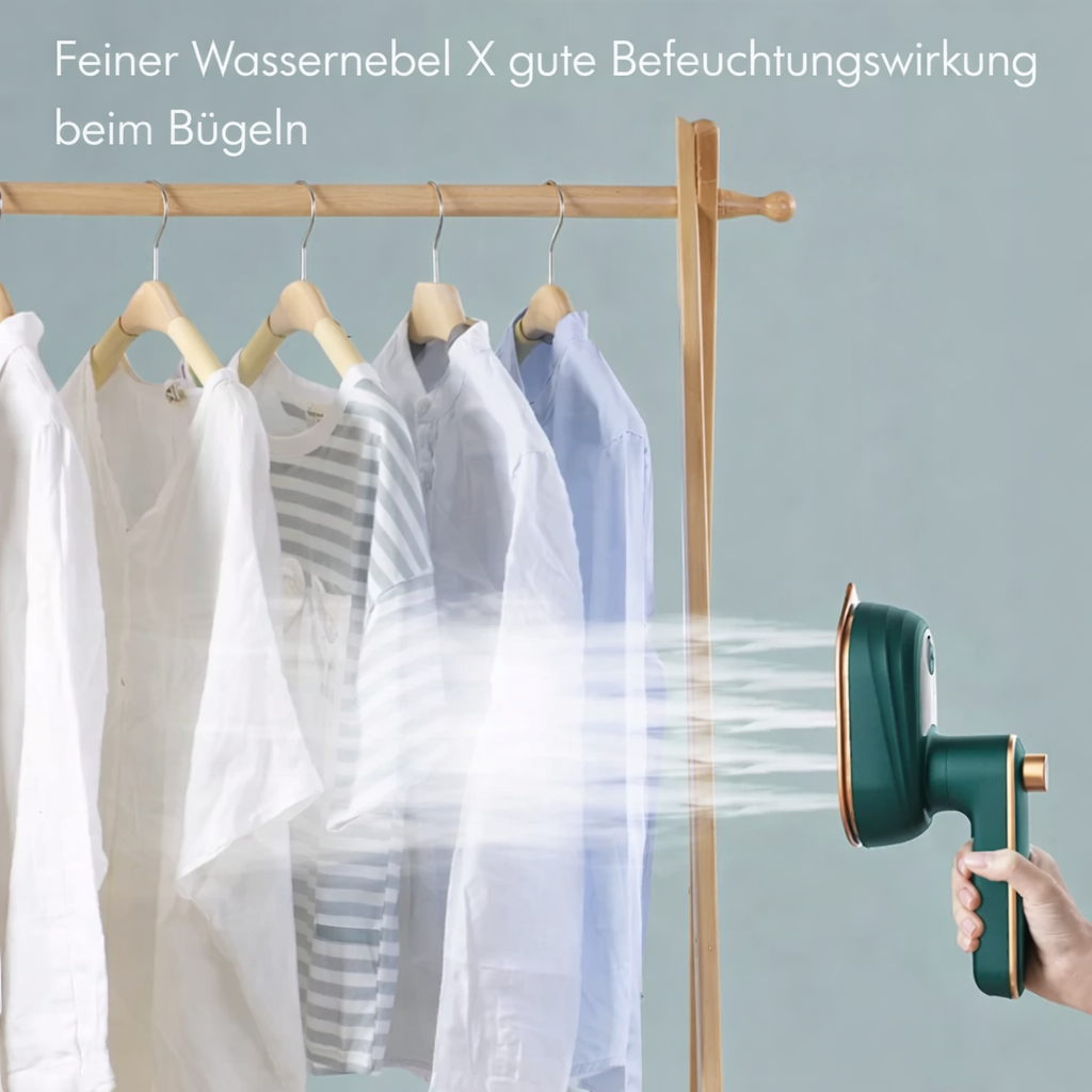 Kleiderdampfbügeleisen | Tragbares Handgerät | MicroIron