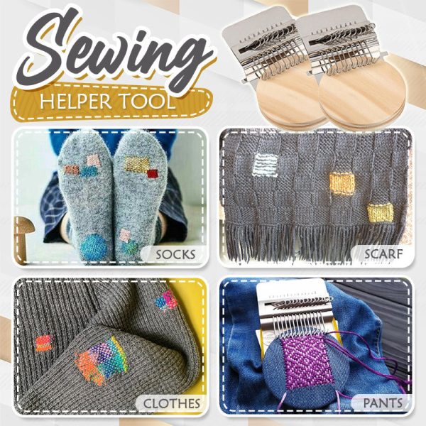 Kleidung reparieren | Mini Webrahmen | Saubere Stopfreparatur | ThreadMaster