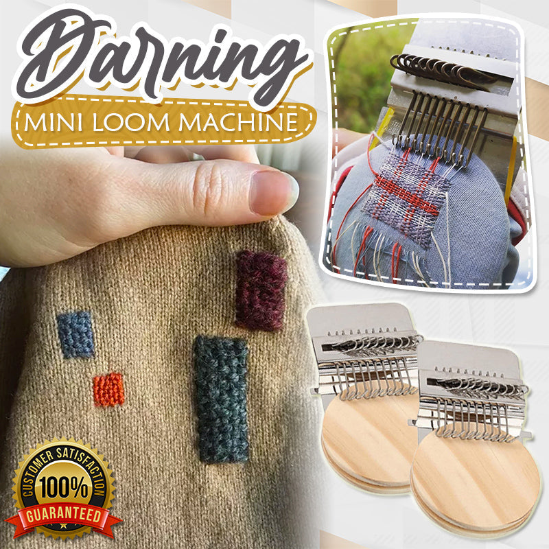 Kleidung reparieren | Mini Webrahmen | Saubere Stopfreparatur | ThreadMaster