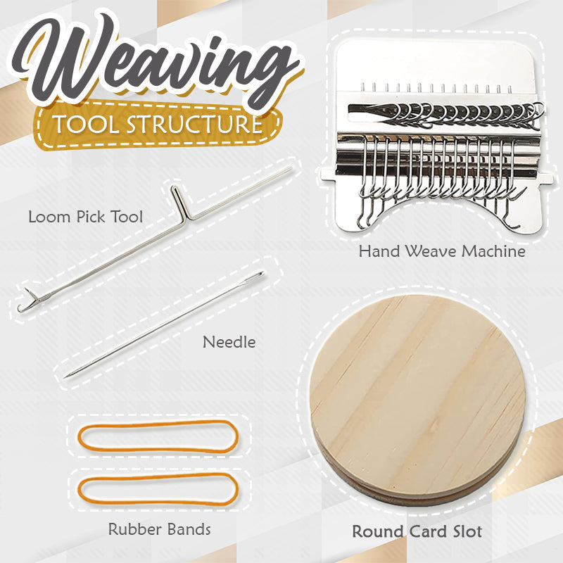 Kleidung reparieren | Mini Webrahmen | Saubere Stopfreparatur | ThreadMaster