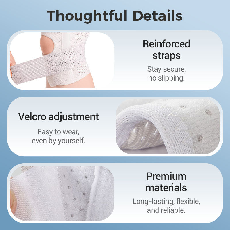 Kniebandage | Verstellbare Träger | Atmungsaktiv | KneeFreedom