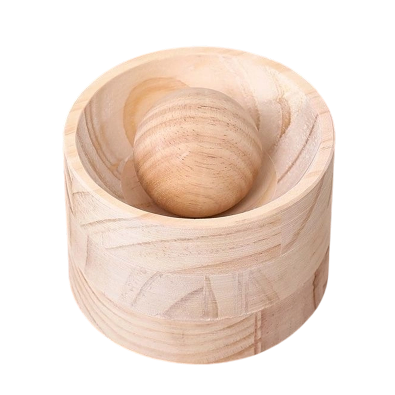 Knödel| Teigpresse aus Holz | Antihaft Oberfläche | DumpliForm