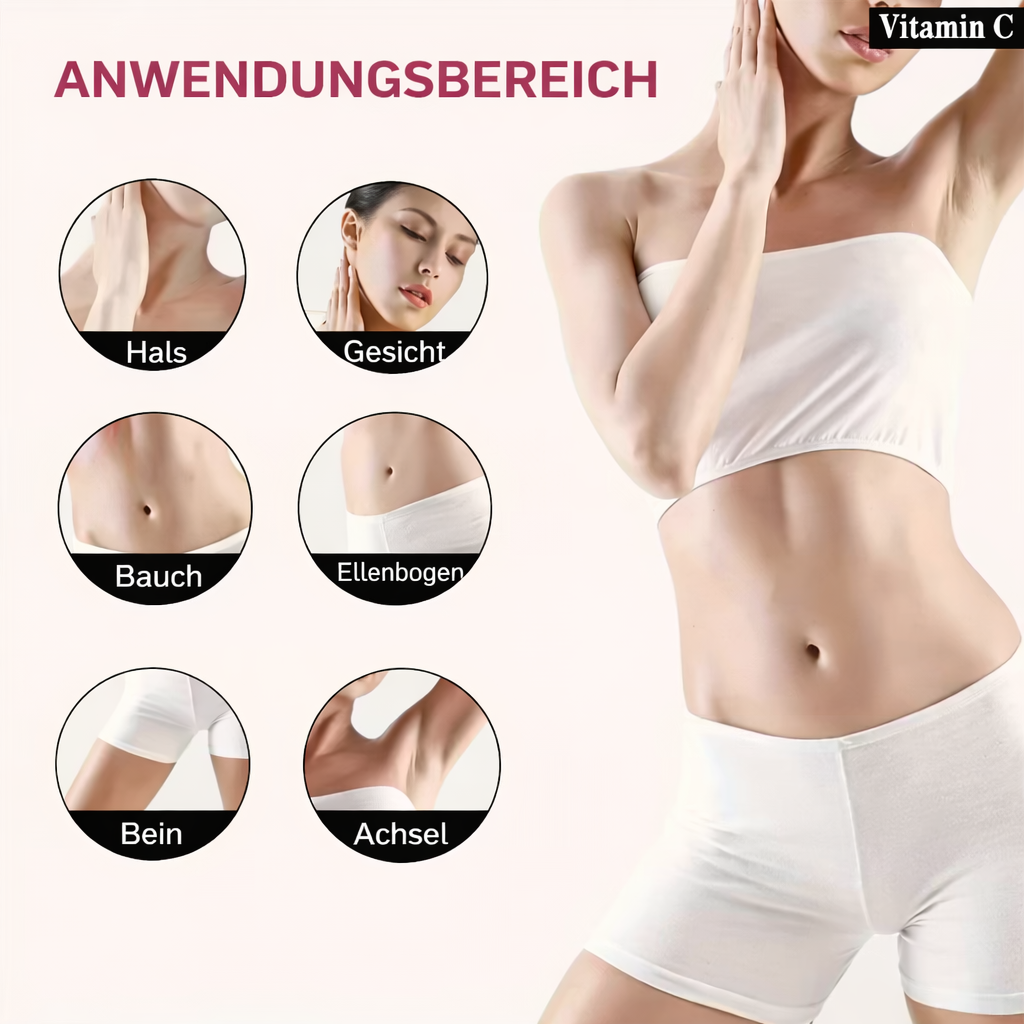 Körpercreme Damen | Hautaufhellende Pflege | Ebenmäßiger Teint & Sanfte Ausstrahlung | Velmira