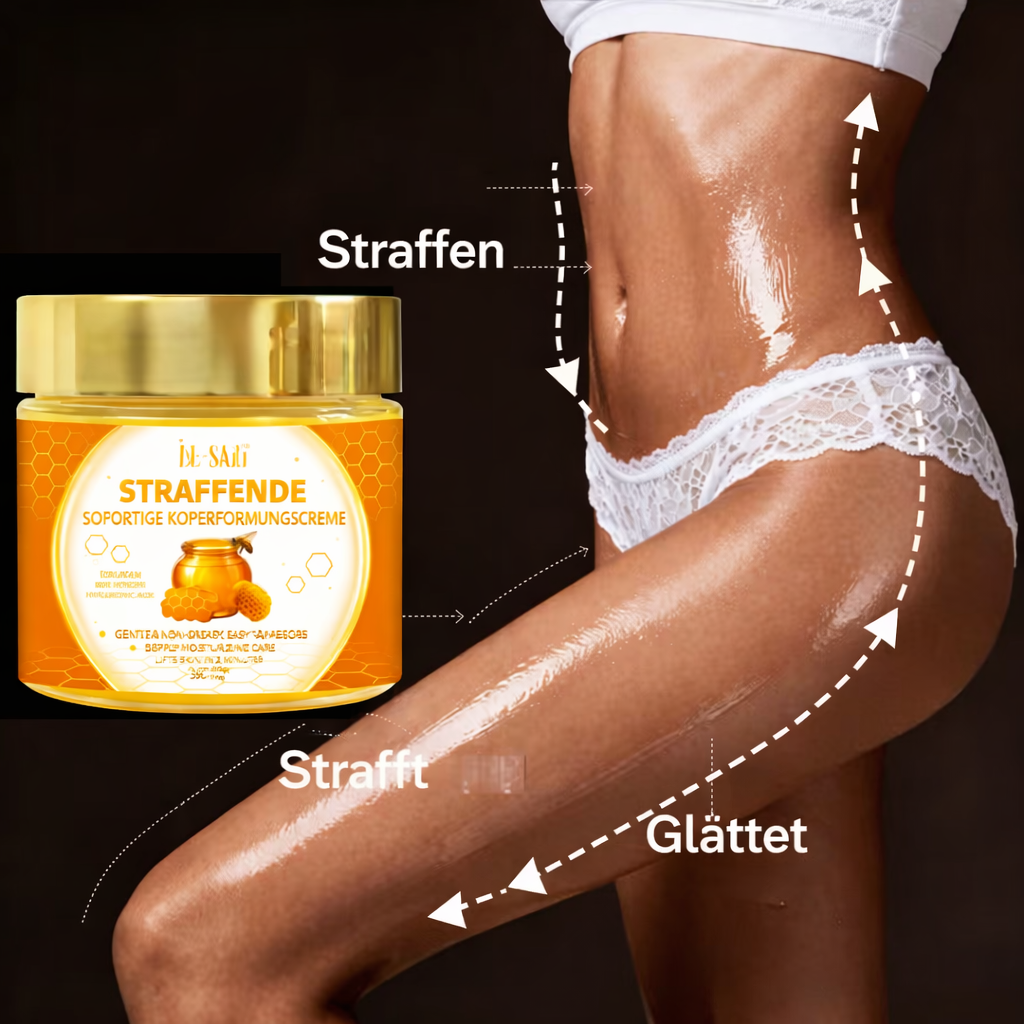 Körpercreme | Straffende Pflegecreme | Glattere Haut & Definierte Silhouette | Firmora
