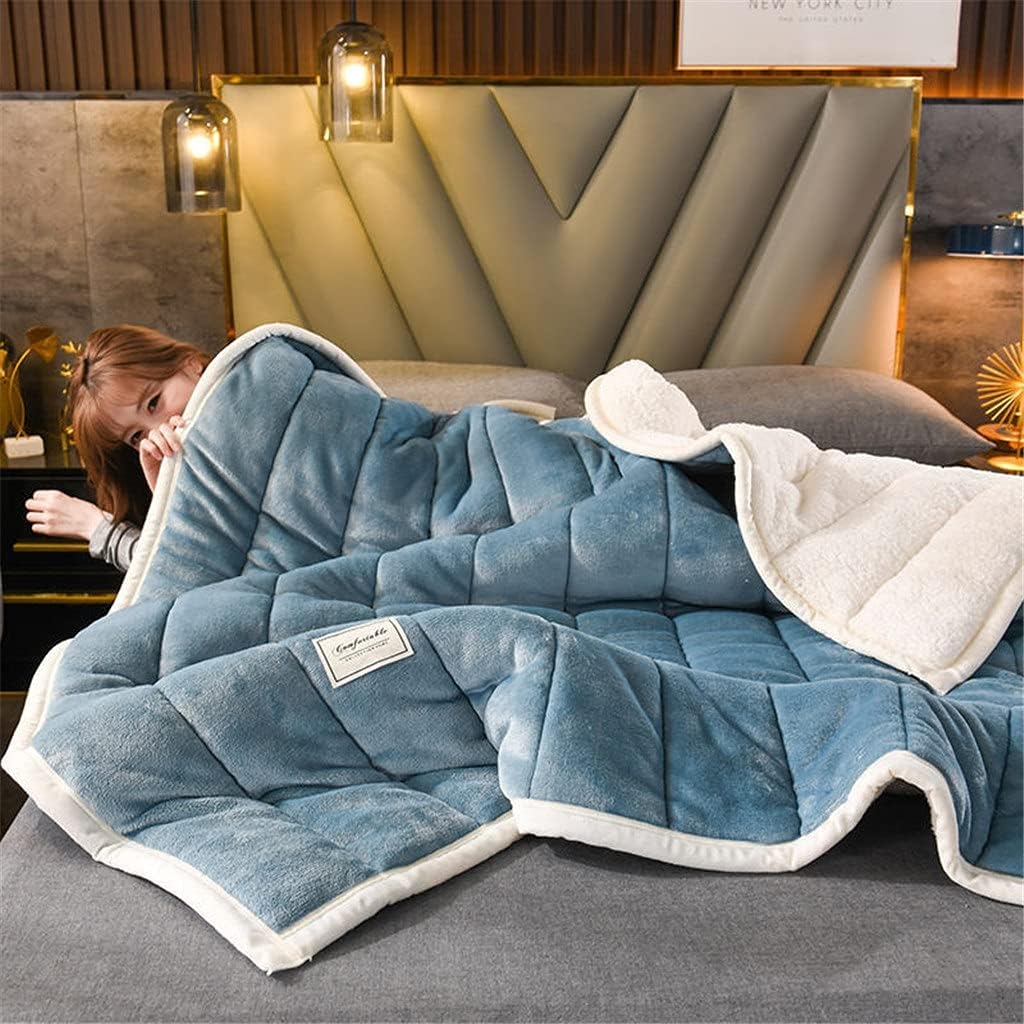 Kuscheldecke Plüsch Fleece 150x200-200x230 cm | Blau, Grün, Rosa u.a. | Extra warm & maschinenwaschbar ohne Strom 2
