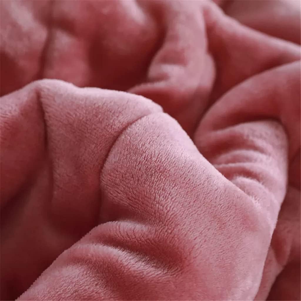 Kuscheldecke Plüsch Fleece 150x200-200x230 cm | Blau, Grün, Rosa u.a. | Extra warm & maschinenwaschbar ohne Strom 5