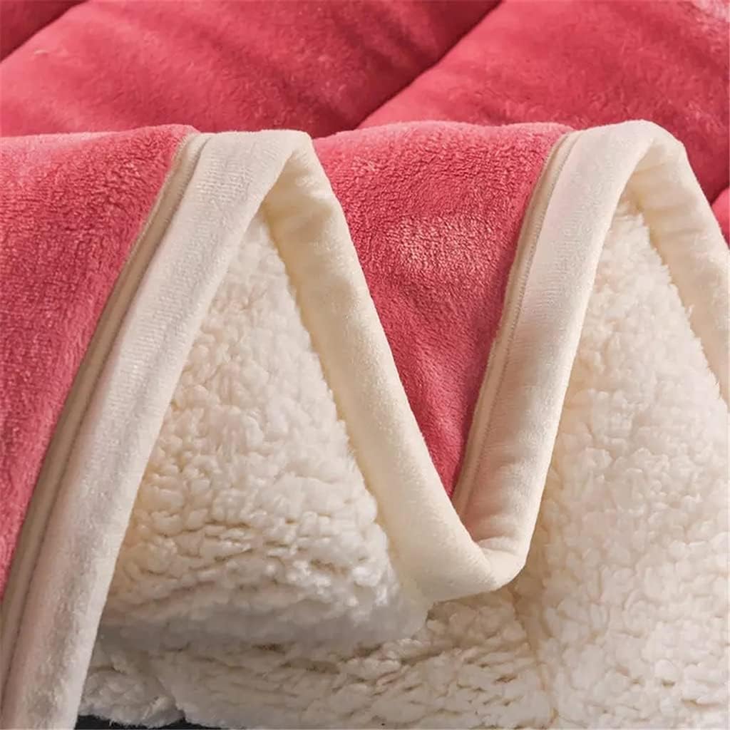 Kuscheldecke Plüsch Fleece 150x200-200x230 cm | Blau, Grün, Rosa u.a. | Extra warm & maschinenwaschbar ohne Strom 6