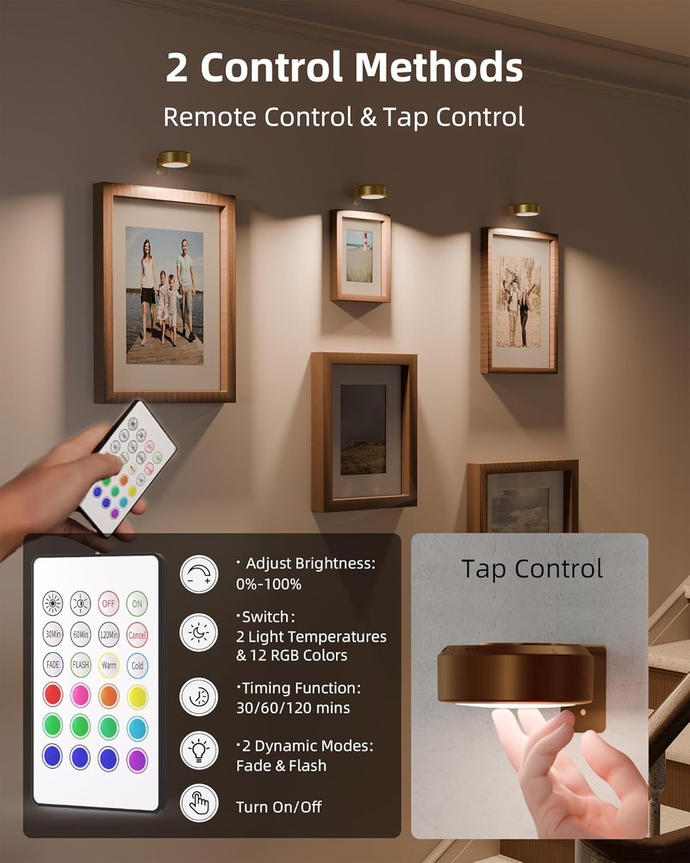 LED Lampe | Magnetic mounting | Dimmable | ArtGlow