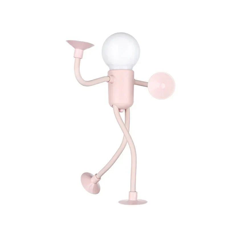 LED Leuchte mit Saugnapf-Armen | Flexibel Verstellbar, Kabellos & Wiederaufladbar | Für Laptop, Regal und Bett 8