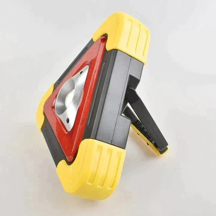 LED-Notfalllampe mit Powerbank | Solarladung, Taschenlampe und Warnleuchte | Wetterfest, kompakt für Auto und Straße 5