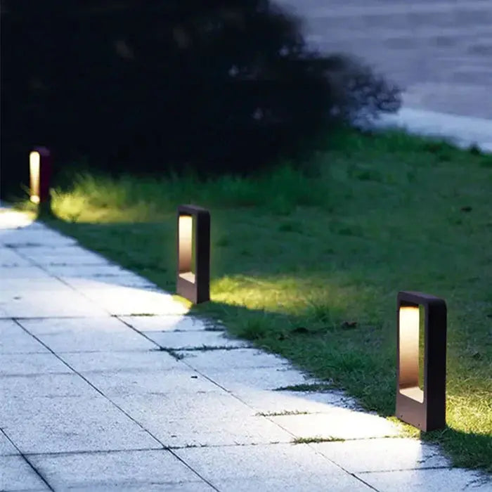 LED-Pollerleuchte | Warme Wegbeleuchtung | Schutzart IP65 | PathLuma