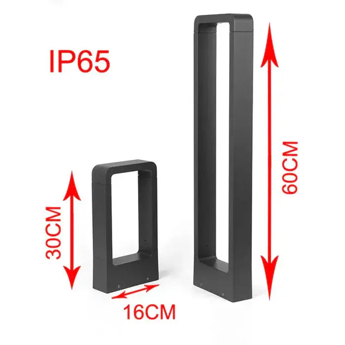 LED-Pollerleuchte | Warme Wegbeleuchtung | Schutzart IP65 | PathLuma