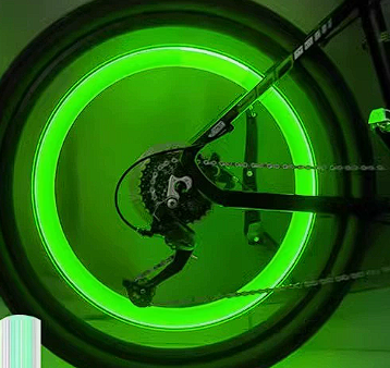 LED-Radbeleuchtung | Wasserdichte Ventilkappenbeleuchtung | LumaRim