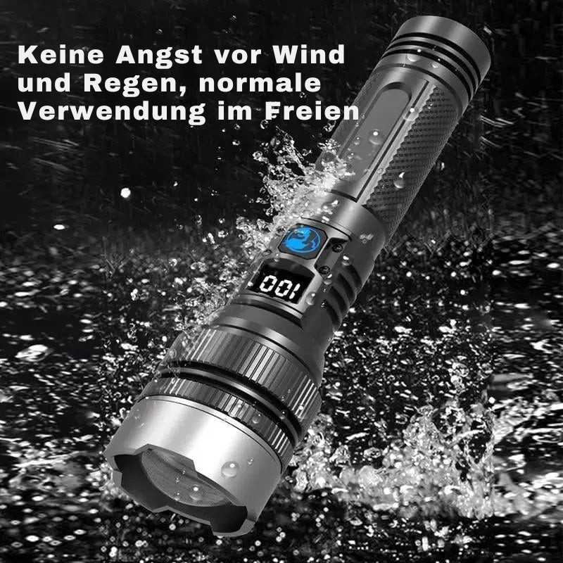 LED Taschenlampe | Ultrahell & Wasserdicht | Zoom-Funktion | UltraBright