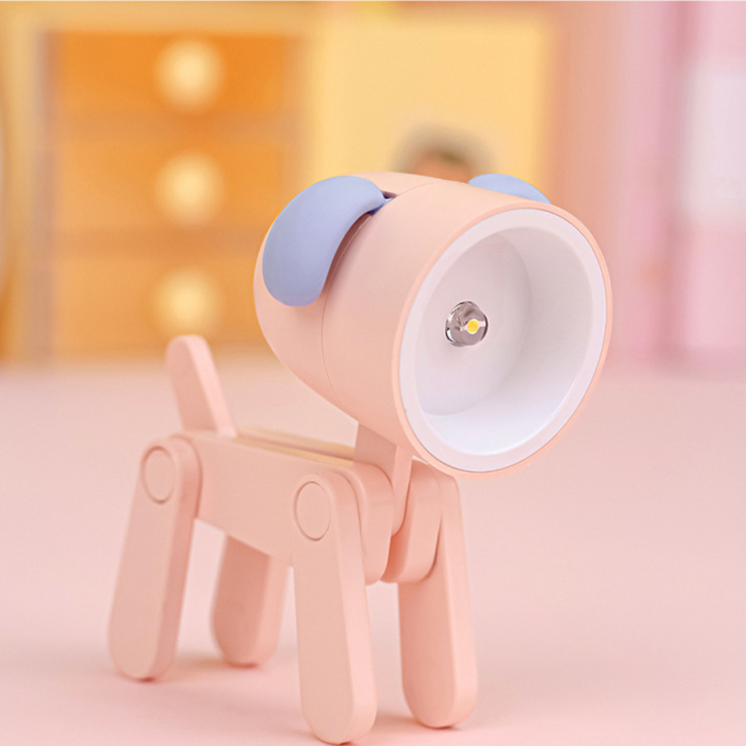 LED Tisch Tierlichter | Beruhigt beim Einschlafen | Verstellbar, batteriebetrieben | SleepPaws